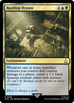 MTG English Rooftop Bypass NM Normal Universes Beyond: Assassin's Creed - Image 1