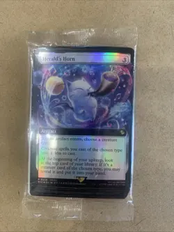 12x Sealed Pack Herald’s Horn - Foil Bordless Promo Magic MTG Final Fantasy - Image 1