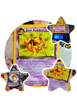 1 Edition Pokemon Card Dark Kadabra 🇬🇧 ◇ Nm Team Rocket Pokemon 2000 Wotc Og - Image 2