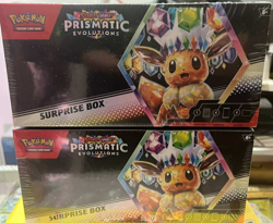 Pokemon Prismatic Evolutions Surprise box - Lot of 2 boxes. Brand New Sealed - Image 1