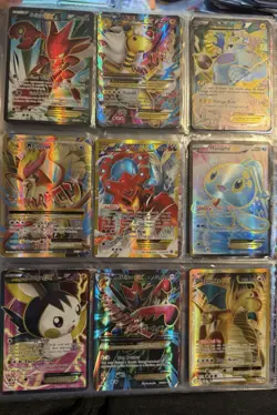 88 Card Pokemon TCG Lot XY - Sun Moon Era Cards Full Arts Megas Etc. MP-HP-DMG - Image 2