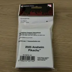 2025 Pokemon Worlds Anaheim Exclusive Cars Sleeve Pikachu Rockabilly 65 Sleeves - Image 2