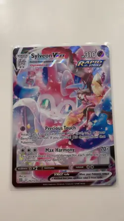 Sylveon VMAX TG15/TG30 Brilliant Stars Trainer Gallery Alternate Art POKEMON - Image 1