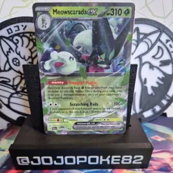 pokemon cards tcg Meowscarada EX Pladea Evolved Double Rare 015/193 - Image 1