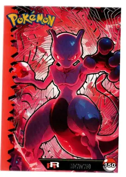 Pokemon Team Rocket The Hunting Mewtwo #150 Mewtwo RR Holo Foil - Image 1