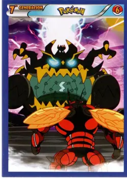 Pokemon Peru Pokedex EF #6 Buzzwole & Guzzlord Peru Exclusive Spanish - Image 1