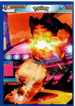Pokemon Peru Pokedex EF #1 Rockruff & Litten Peru Exclusive Spanish - Image 1