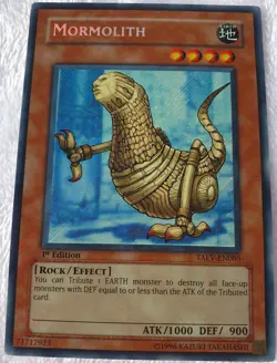 Yugioh 1x Mormolith TAEV-EN085 Secret Rare 1st Edition Near Mint - Image 4