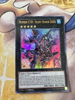 Number C101: Silent Honor MP14-EN218 Ultra Rare NM 1st Edition Yugioh - Image 1