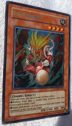 Yugioh 1x Shutendoji SOVR-EN095 Secret Rare Unlimited Edition Near Mint - Image 3