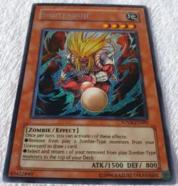 Yugioh 1x Shutendoji SOVR-EN095 Secret Rare Unlimited Edition Near Mint - Image 5