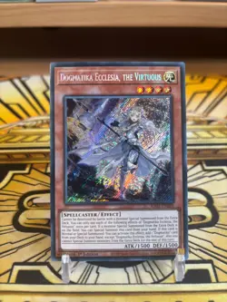 Yugioh Dogmatika Ecclesia, die Tugendhafte RA01-DE020 Secret Rare - Image 1