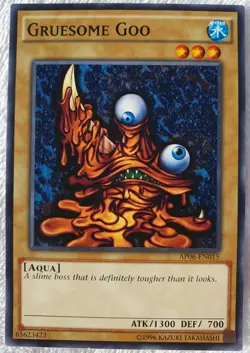 Yugioh 1x Gruesome Goo AP06-EN015 Common Limited Edition Short Print Near Mint - Image 2