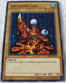 Yugioh 1x Gruesome Goo AP06-EN015 Common Limited Edition Short Print Near Mint - Image 3