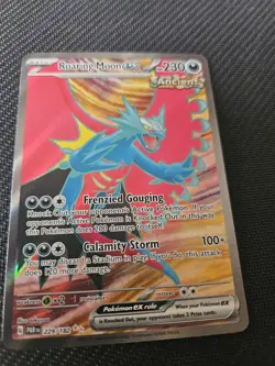Roaring Moon EX Full Art - 229/182 - Paradox Rift Pokemon Card - Image 1
