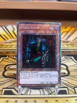 Yugioh Cyber-Stein RA03-DE146 Platinum Secret Rare - Image 1