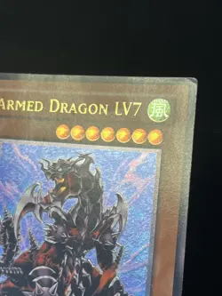 Yugioh! Armed Dragon LV7 - SOD-EN015 - Ultimate Rare - 1st Ed Played - Image 2