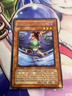 BLACKWING - GALE THE WHIRLWIND GERMAN RARE CRMS-EN008 DE008 MODERATE PLAY YUGIOH - Image 1