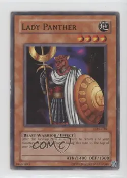 Lady Panther Unlimited YuGiOh Labyrinth of Nightmare #LON-030 2003 READ - Image 1