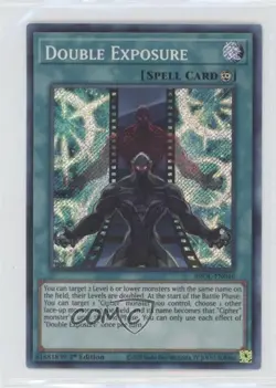 Double Exposure 1st Ed. YuGiOh Brothers of Legend #BROL-EN040 - Image 1