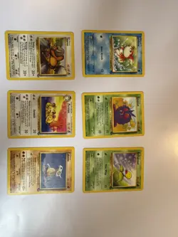 Pokemon TCG 6 Card Jungle Set Bundle | LP/NM Great Condition - Image 1