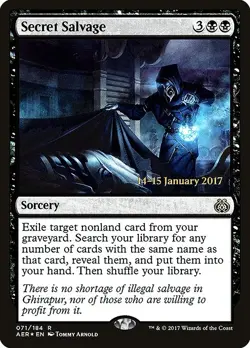 Secret Salvage - Aether Revolt Promos | Foil | MTG Card - Image 1