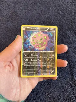 Spiritomb 62/114 2016 XY Steam Siege Pokemon Card Reverse Holo Rare - Nm - Image 4