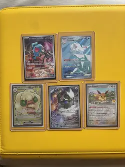 Pokemon Card Lot 5 Cards (Promos Full Arts/Ex’s) Great Condition - Image 1