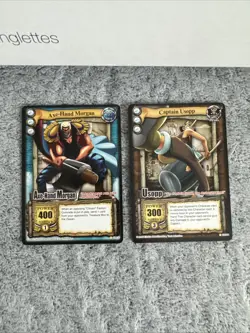One Piece CCG The Quest Begins Vintage Card Lot Of 7 - Uncommon LP - Image 4