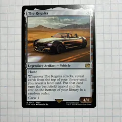 The Regalia Final Fantasy Regular Card 267 MTG Vehicle Rare - Image 1