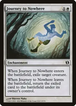 Journey to Nowhere Elspeth vs. Tezzeret HEAVILY PLD White Common CARD ABUGames - Image 1