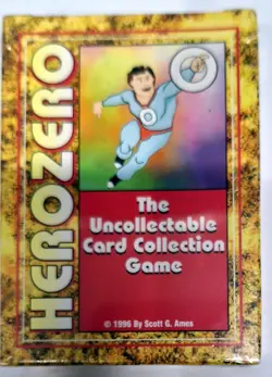 1996 The Uncollectable Card Collection Game Hero Zero Starter Deck - Image 1