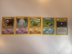 Pokemon Cards Neo Genesis5 Card Bundle Good Condition LP/NM WOTC - Image 1