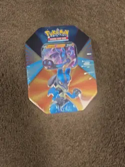 Pokemon TCG V Forces Tin Galarian Slowbro V/Lucario V/Mew V SET Sealed - Image 4