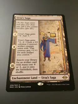MTG Modern Horizons 2 #259 Urza's Saga - Image 1