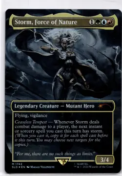MTG Storm, Force of Nature (Rainbow Foil) NM Secret Lair Drop Series M Magic - Image 1