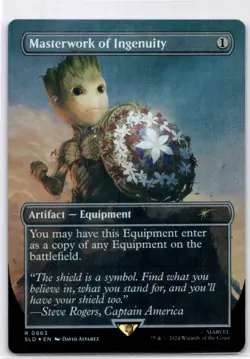 MTG Masterwork of Ingenuity (Rainbow Foil) NM Secret Lair Drop Series R Mag - Image 1