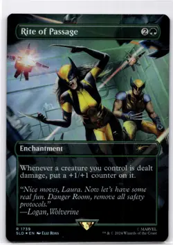 MTG Rite of Passage (Rainbow Foil) NM Secret Lair Drop Series R Magic 1739 - Image 1