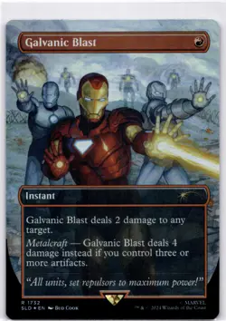 MTG Galvanic Blast (Rainbow Foil) NM Secret Lair Drop Series R Magic 1732 - Image 1