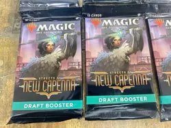 (Lot of 6) Streets of New Capenna Draft Booster Packs Magic The Gathering MTG - Image 2