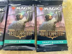 (Lot of 6) Streets of New Capenna Draft Booster Packs Magic The Gathering MTG - Image 3