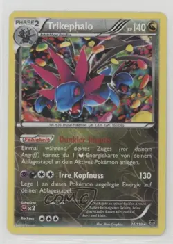 Hydreigon German Reverse Foil Pokemon XY Phantom Forces #74 - Image 1