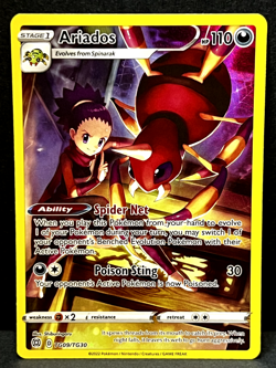 Ariados Trainer Gallery Ultra Rare TG09/TG30 Brilliant Stars Pokemon TCG - NM - Image 1