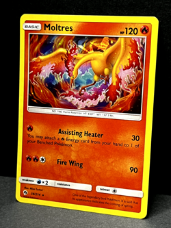 Pokemon TCG Moltres 38/214 Lost Thunder Cracked Ice Theme Deck 2018 - Near Mint - Image 2