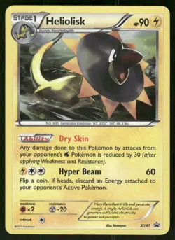 Pokemon Tcg Heliolisk #XY47 Pokemon Promo NM - Image 1