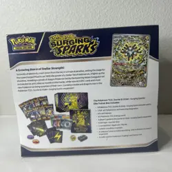 Pokemon Scarlet & Violet Surging Sparks Elite Trainer Box NEW SEALED TCG ETB - Image 5