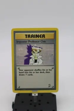 Imposter Professor Oak #102 Pokemon Base Set 2 - Image 1