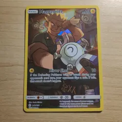 Magnemite 242/236 - NM FULL ART SECRET RARE Cosmic Eclipse 2019 Pokemon TCG Card - Image 1
