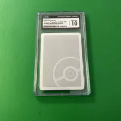 CGC 10 Pokemon Playing Cards Jpn Spare Card (Blank) Old Maid: Super High Tension - Image 1