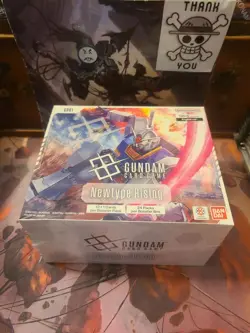 Sealed Newtype Rising Booster Box GD01** Gundam Card Game - OAKWOODS-MAPLEBLUFF - Image 1